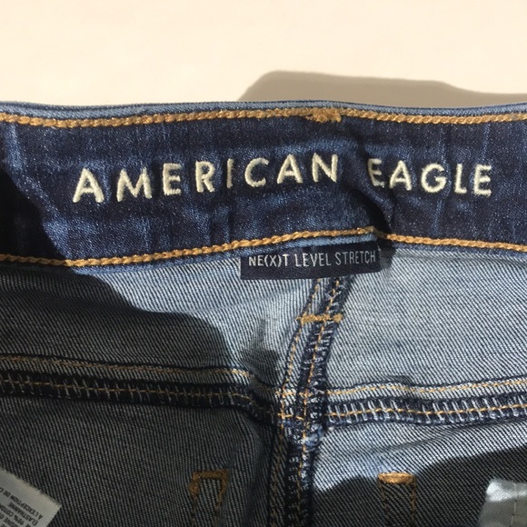 American Eagle Ne(x)t Level Stretch jeans womens super hi-rise jegging sz 00 - Picture 3 of 7